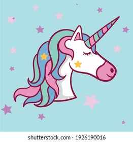 unicorn dream magic rainbow mane