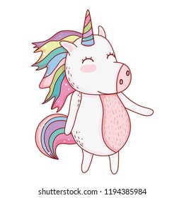 Unicorn fantasy drawing
