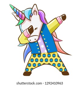 Unicorn funny clipart