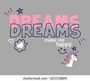 Unicorn, Girls Graphic Tees Vector Designs And Other Uses