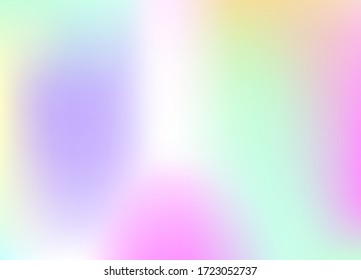 Fondo de degradado de unicornio. Gradiente de unicornio brillante, borroso, colores para texturas de fondo.