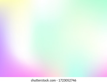 Unicorn gradient background. Abstract bright unicorn gradient, blurred, colours for background textures.