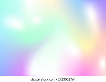 Unicorn gradient background. Abstract bright unicorn gradient, blurred, colours for background textures.