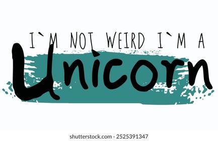Unicorn Graffiti Slogan Print Tee, T-Shirt Grafik Print Vektor, Unicorn Slogan Print, Grunge T-Shirt Print Design, Unicorn Typografie graffiti.eps8