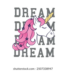 unicorn graphic design. Fashion design and more