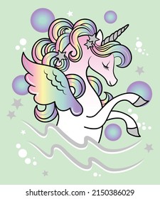 unicorn, graphic t shirts vector designs and other uses.