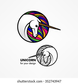 Unicorn head