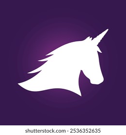 Unicorn head trendy artwork attractive abstract vector illustration colorful applicable design.eps