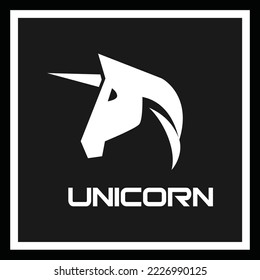 Unicorn horse  illustration vector design