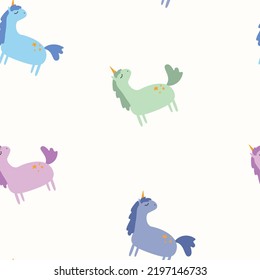 Einhorn-Pferdepony-Plakat 