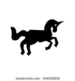 unicorn icon or logo isolated sign symbol vector illustration - high quality black style vector icons
