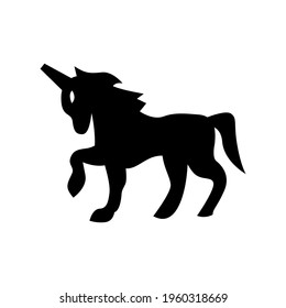 unicorn icon or logo isolated sign symbol vector illustration - high quality black style vector icons
