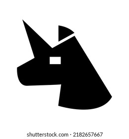 unicorn icon or logo isolated sign symbol vector illustration - high quality black style vector icons
