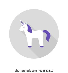 unicorn icon. vector illustration