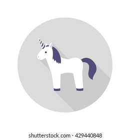 unicorn icon. vector illustration