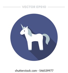 unicorn icon. vector illustration