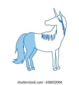 unicorn legendary mythical creature icon