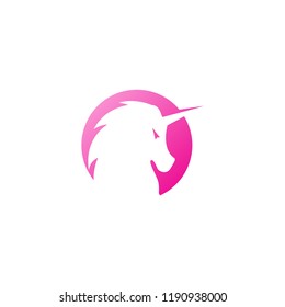 Unicorn logo design 