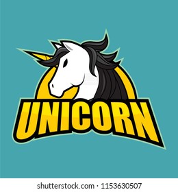 Unicorn Logo Vector Design