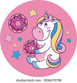 UNICORN MAGIC HAPPY HORSE CARTOON PONY