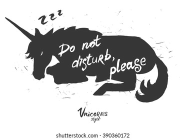 unicorn object do not disturb