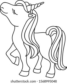 12,198 Unicorn coloring book Images, Stock Photos & Vectors | Shutterstock