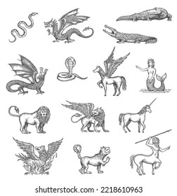 Dragons Fantasy Animals, Animals