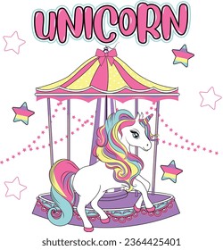 unicorn pony linda chica estrella mágica arco iris