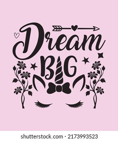 Unicorn Quotes SVG Design, Perfect For T shirt And Others