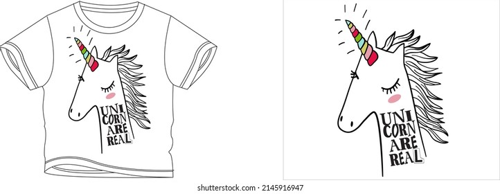el unicornio es un color de fondo de diseño real de camisetas es blanco y el color de la camiseta es un hermoso color blanco y un diseño hermoso