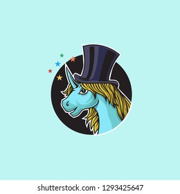 Unicorn Rock n Roll hat
