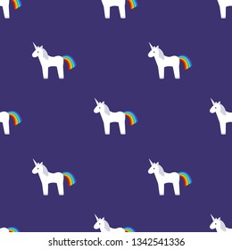 unicorn seamless pattern