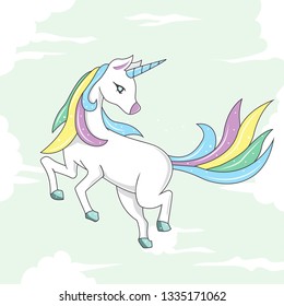 unicorn sky fantasy