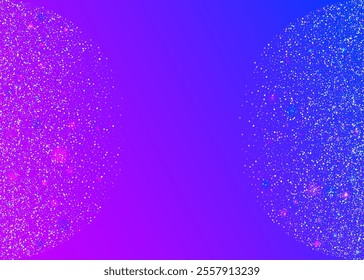 Unicorn Sparkle. Glare Colourful Illustration. Blue Laser Serpentine. Iridescent Effect. Digital Poster. Hologram Glitter. Happy Texture. Falling Banner. Pink Unicorn Sparkle