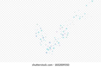 Unicorn Splash Flying Transparent Background. Hologram Celebration Confetti Illustration. Vector Card. Holographic Christmas Postcard.