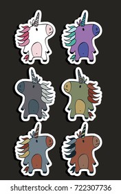 unicorn sticker 