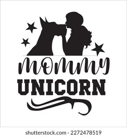 Unicorn svg cut file design for t-shirt, cards, frame artwork, phome cases, bags, mugs, stickers, tumblers, print etc.