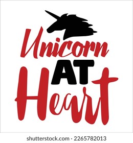 Unicorn svg design cut file