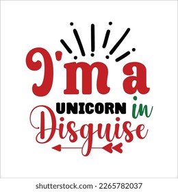 Unicorn svg design cut file