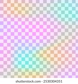 Unicorn transparent background gradient on png background. Stock vector illustration in realistic style.