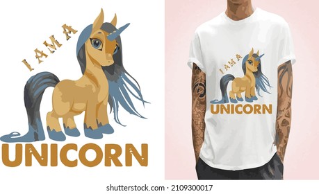Unicorn T-Shirt Design von Illustrator