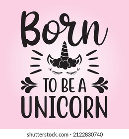 Unicorn t-shirt design And Typography Design