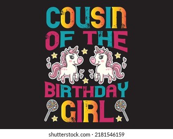 Unicorn t-shirt design vector file