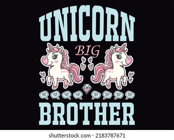 Unicorn t-shirt design vector file