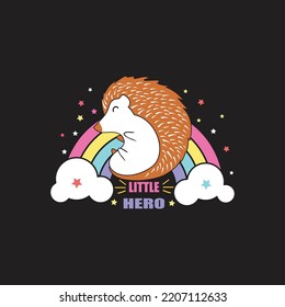 Unicorn Typography T-Shirt Design Vector File 