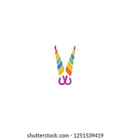 UNICORN UMBRELLA LOGO VECTOR