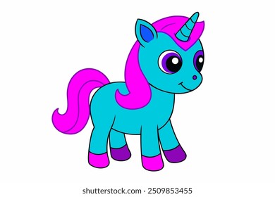 Einhorn Vektorgrafik in Illustration
