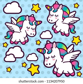 3,715 Cartoon flying unicorn Images, Stock Photos & Vectors | Shutterstock