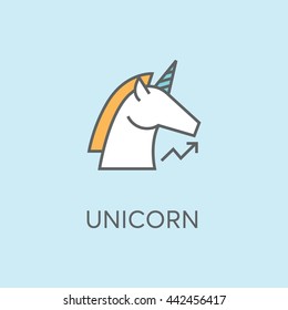 Unicorn Vector Icon