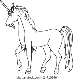 Unicorn Vector Illustration